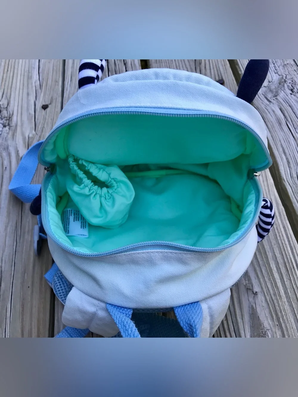 GAGAKU Funny Monster Mini Backpack Toddler Bag Built in Leash Travel Bag